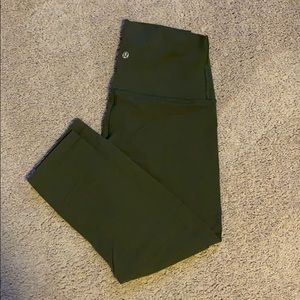 Lululemon Wunder Under Crop Leggings